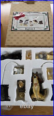 Big Sky Carvers Dogtivity Set 1 and 2 with Nativity Archway