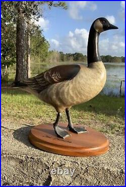 Big Sky Carvers Don Profota Goose Decoy Wood Sculpture