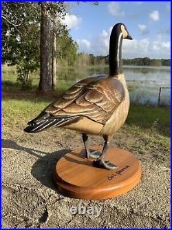 Big Sky Carvers Don Profota Goose Decoy Wood Sculpture