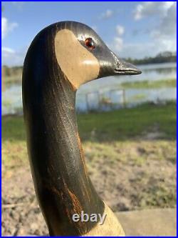 Big Sky Carvers Don Profota Goose Decoy Wood Sculpture