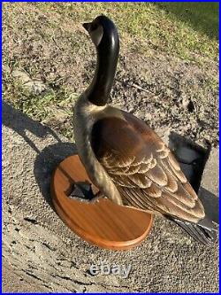 Big Sky Carvers Don Profota Goose Decoy Wood Sculpture