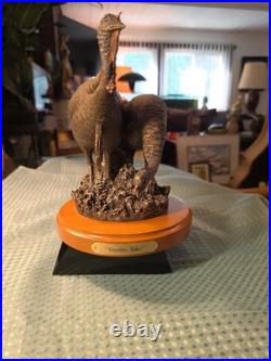 Big Sky Carvers Double Take Bradford Williams 2003 Wild Turkey Sculpture Decor