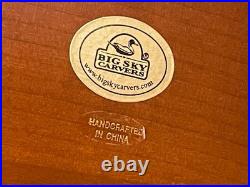 Big Sky Carvers Double Take Turkey Statue Art Sculpture By Bradford Williams