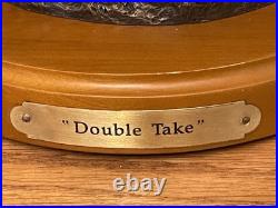 Big Sky Carvers Double Take Turkey Statue Art Sculpture By Bradford Williams