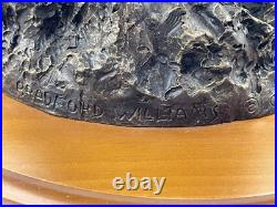 Big Sky Carvers Double Take Turkey Statue Art Sculpture By Bradford Williams