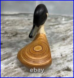 Big Sky Carvers Duck Carved and Signed By Linda Williams The Duck Club Vintage