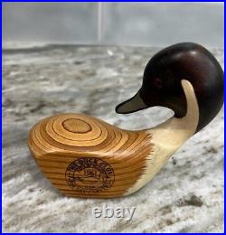 Big Sky Carvers Duck Carved and Signed By Linda Williams The Duck Club Vintage