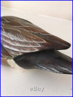 Big Sky Carvers Duck Pintail Bird Decoy. Signed