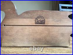 Big Sky Carvers Duck Woodland Themed Hanging Coat/Hat Rack 80s Vintage Hunting