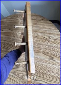 Big Sky Carvers Duck Woodland Themed Hanging Coat/Hat Rack 80s Vintage Hunting