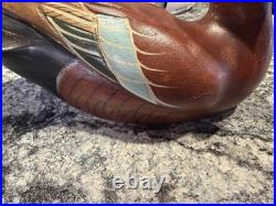 Big Sky Carvers Ducks Unlimited Cinnamon Teal