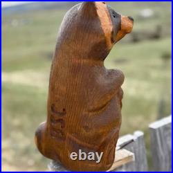 Big Sky Carvers Emily the Raccoon Wood Sculpture