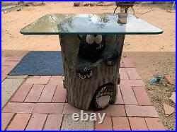 Big Sky Carvers End Table'Ruthie' Jeff Fleming