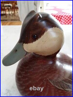 Big Sky Carvers Exclusive Edition Ruddy Mallard Wooden Duck