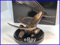 Big Sky Carvers Exclusive Marc Pierce Hang Glider Pelican Sculpture, NEW in Box