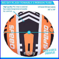Big Sky Carvers Flash Towable For 1-2 People