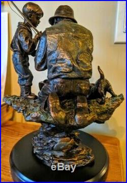 Big Sky Carvers Fly Fishing Sculpture Generations
