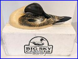 Big Sky Carvers Folk Art Pintail Orvis Duck Decoy Handcrafted & Painted