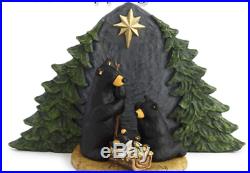 Big Sky Carvers Forest Nativity Bear Family Figurine