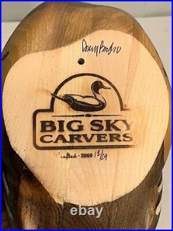 Big Sky Carvers Full Size Wood Pheasant. Limited Edition. 12/29. 2006 Signed. Rare