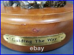 Big Sky Carvers Guiding The Way Sculpture Native American Mother & Baby 8.5