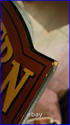 Big Sky Carvers Gun Dog Tavern Hand Made Sign wood With Dog Motif 18 X 15