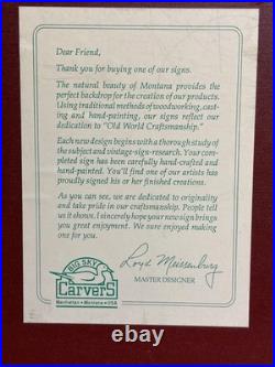 Big Sky Carvers Gun Dog Tavern Wood Sign 3D Black Lab Retriever Plaque 19x16