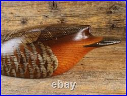 Big Sky Carvers Hand Carved Duck Decoy Signed Craig Fellows