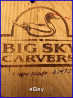 Big Sky Carvers Hand Carved Pheasant