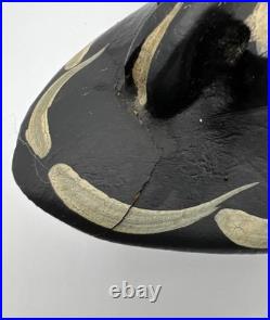 Big Sky Carvers Hand Carved Wood Mallard Duck Decoy Signed By Lee W. Smith