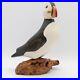 Big-Sky-Carvers-Hand-Carved-Wood-PUFFIN-withGlass-Eyes-Bird-Figurine-SIGNED-Dated-01-byx