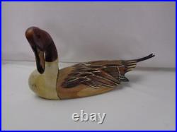 Big Sky Carvers Handcarved Wood 14 Pintail Duck 2007 Signed