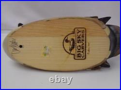 Big Sky Carvers Handcarved Wood 14 Pintail Duck 2007 Signed