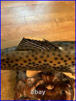 Big Sky Carvers Handcrafted Montana Trout