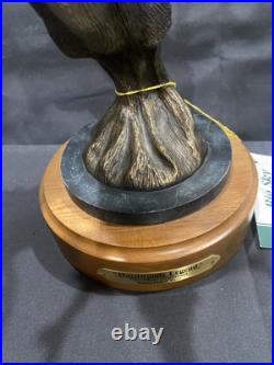 Big Sky Carvers Hardwoods Legend White Tail Deer Bust Resin Pewter Bronze 12x6