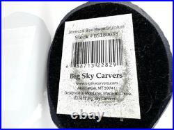 Big Sky Carvers Heron Sculpture Stonecast Wildlife Bird Lodge Decor 9in