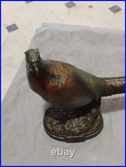 Big Sky Carvers High Alert Dick Idol Rare Pheasant Large Bronze Statue