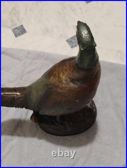 Big Sky Carvers High Alert Dick Idol Rare Pheasant Large Bronze Statue