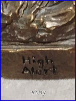 Big Sky Carvers High Alert Dick Idol Rare Pheasant Large Bronze Statue