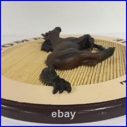 Big Sky Carvers Horse Sign WELCOME TO OUR HOME Hanging Decor 3D Signed Vintage