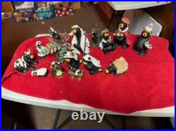 Big Sky Carvers Jeff Fleming 17 Piece Christmas Nativity Figurines Set 1-11-111
