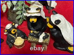 Big Sky Carvers Jeff Fleming 17 Piece Christmas Nativity Figurines Set 1-11-111