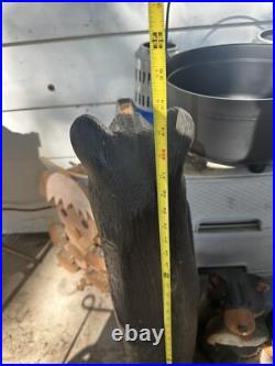 Big Sky Carvers Jeff Fleming 33 Bear Trout Fish Salmon Fish Sculpture Statue