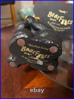 Big Sky Carvers Jeff Fleming Bearfoots Bears Duffy, Wedding Couple, Bear Swing+1