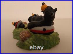 Big Sky Carvers Jeff Fleming Bearfoots Tubin' Bears Numbered