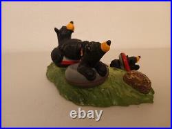 Big Sky Carvers Jeff Fleming Bearfoots Tubin' Bears Numbered