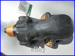 Big Sky Carvers Jeff Fleming Carved Wood Bailey Bear on Elbows Figure 13 w Tag