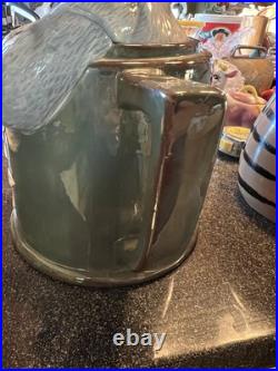 Big Sky Carvers Kennikats Cat Kitten In Teapot Cookie Jar