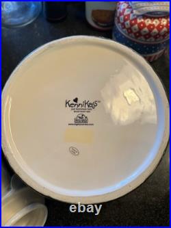 Big Sky Carvers Kennikats Cat Kitten In Teapot Cookie Jar