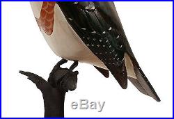 Big Sky Carvers Kingfisher Decoy Painted Wood Carving Peter Kaum Masters Edition